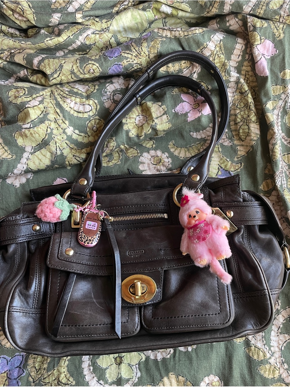 RARE HTF VINTAGE Coach Hampton Lindsay